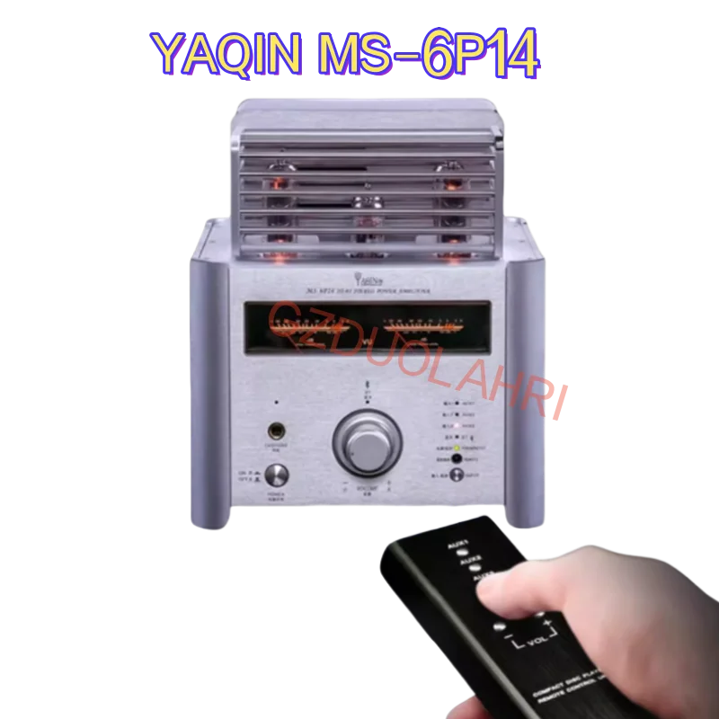 YAQIN MS-6P14 Gallbladder EL84 Electronic Tube Bluetooth Amplifier HiFi High Power Audio Amplifier