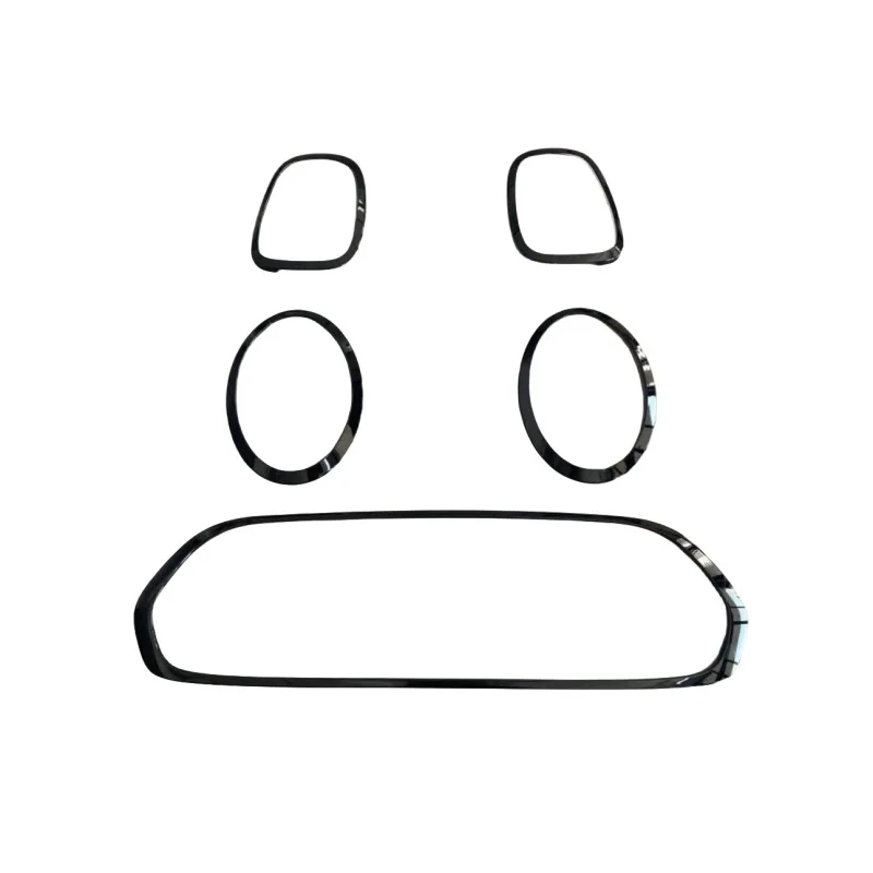 

Suitable for headlight black frame tail light medium mesh grille outer frame mini light frame F55/F56/F57 modified R55