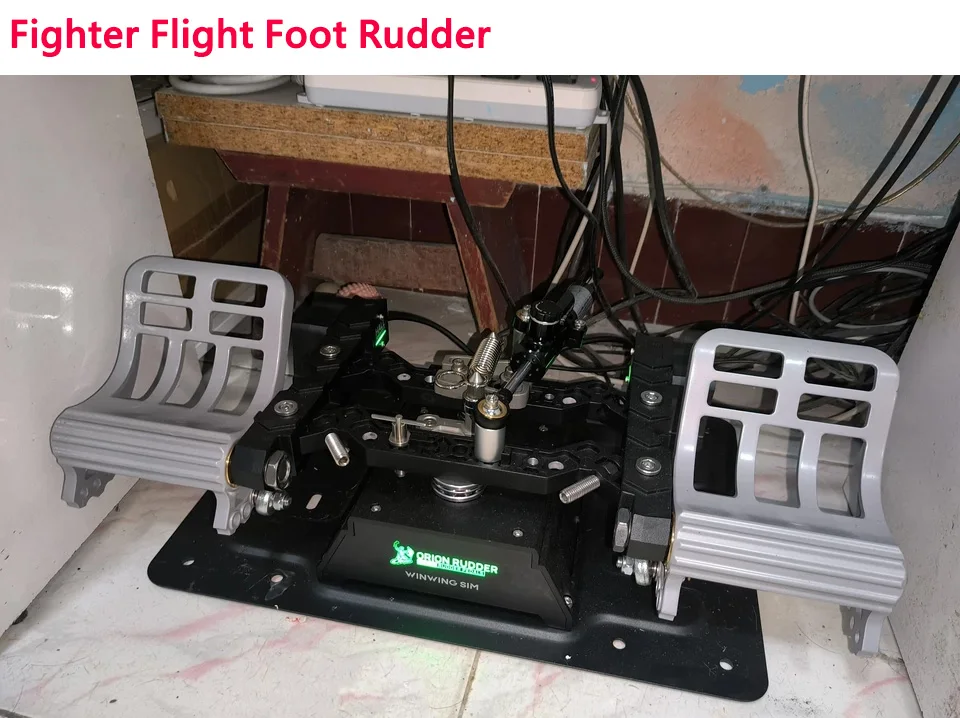 WINWING Orion Flight Simulator All Metal Flight Foot Rudder Supporting DCS X-Plane P3D MSFS2020