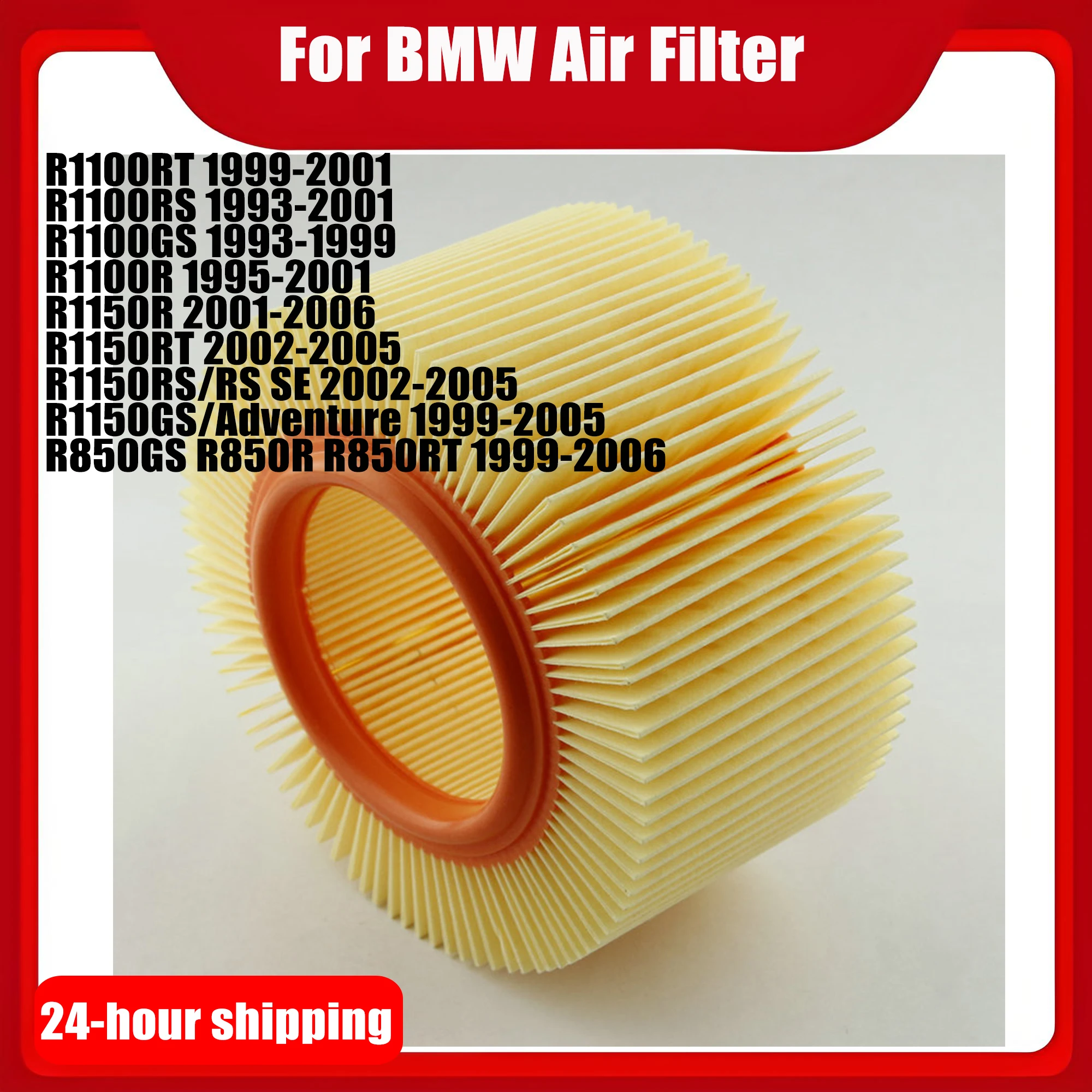 Motorcycles Air Filter For BMW R1100RT R1100RS R1100GS R1100R R1150R R1150RT R1150RS/RS SE R1150GS/Adventure R850GS R850R R850RT