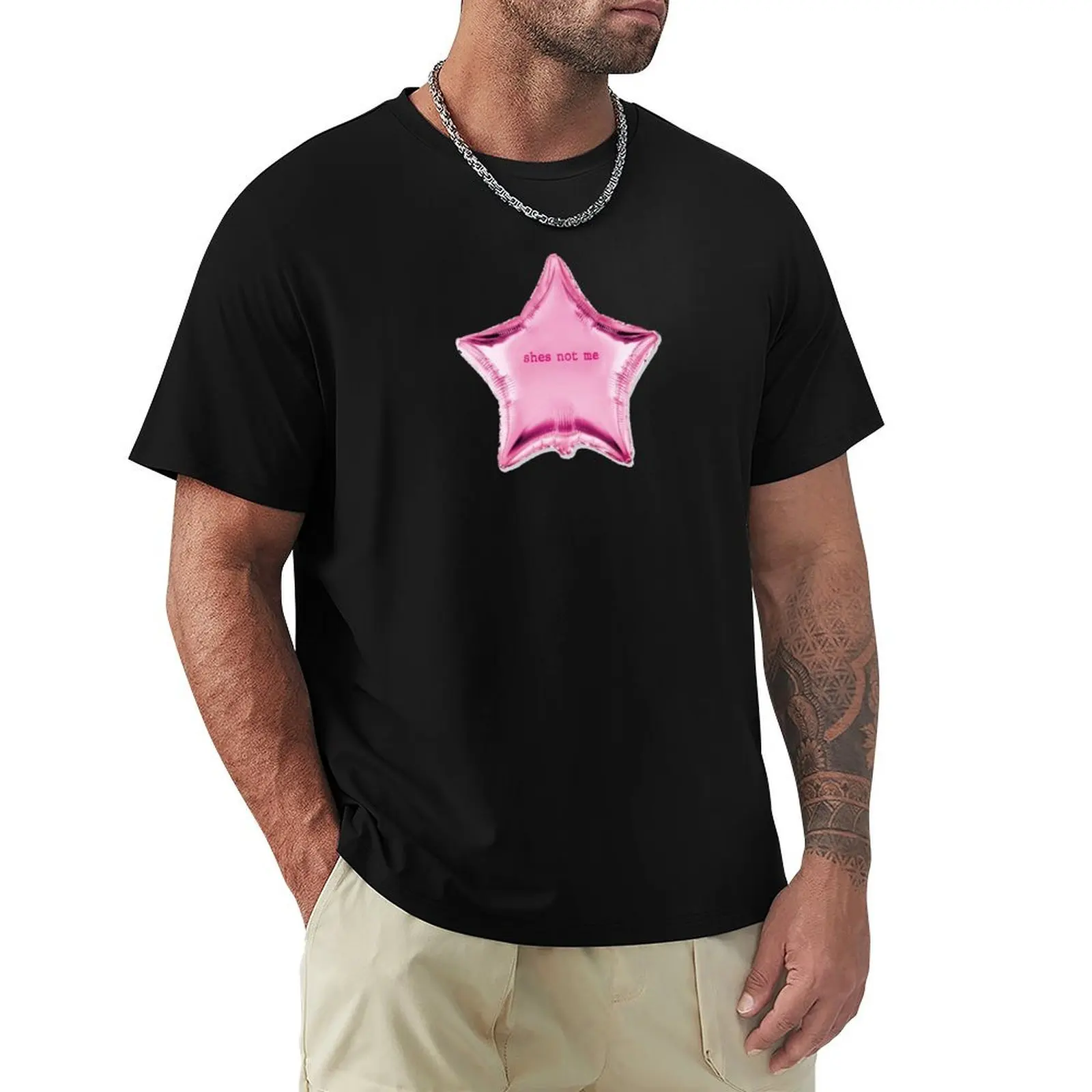 Lana del rey shes not me T-Shirt Big and Tall Solid Color T-Shirt