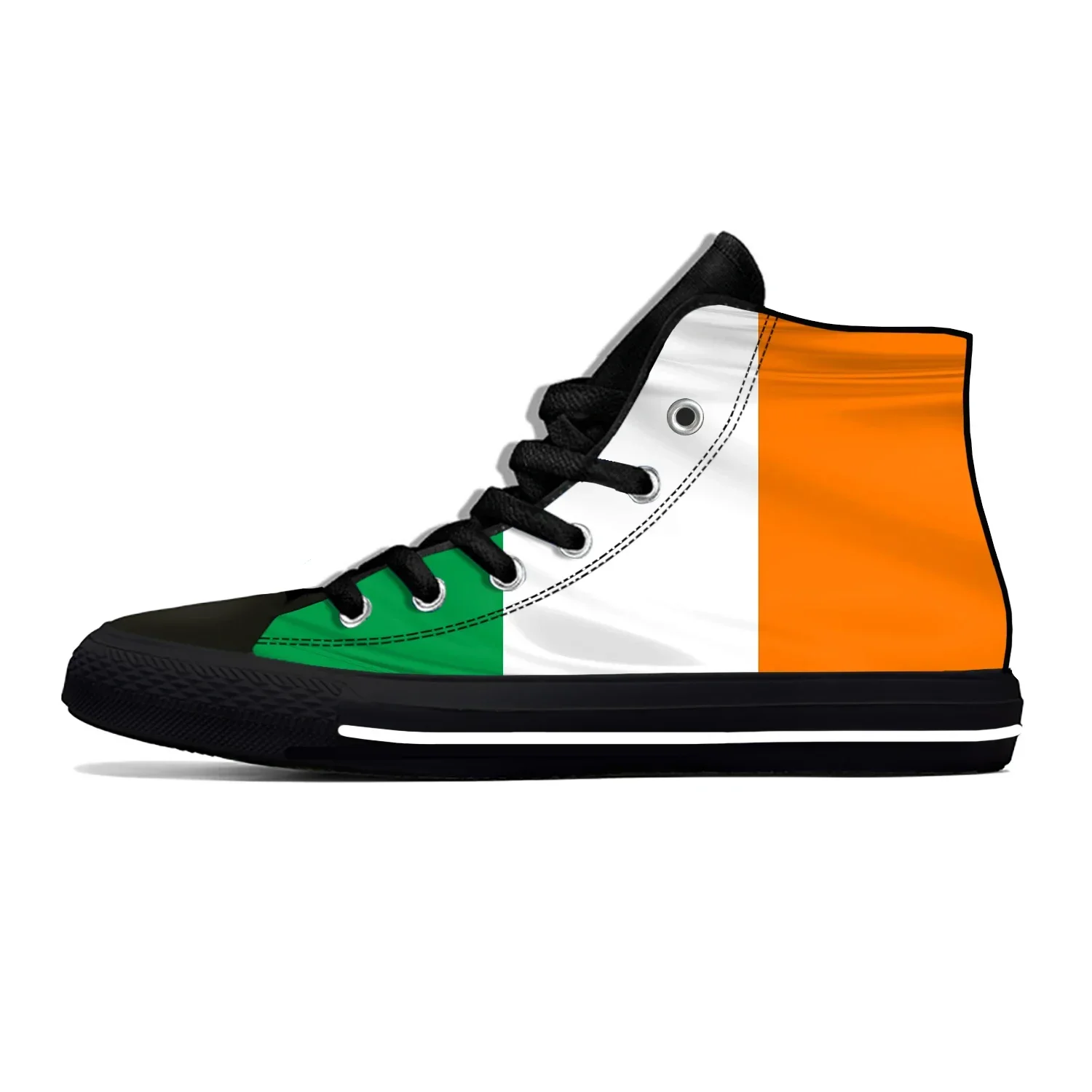 

Популярные кроссовки унисекс с флагом Ирландии, патриотические, модные, повседневные, высокие, дышащие, легкие, для скейтбординга
