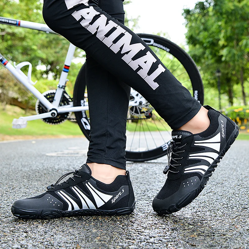 Zapatos de Ciclismo informales para hombre y mujer, zapatillas deportivas para bicicleta de montaña y carretera, al aire libre para carreras,