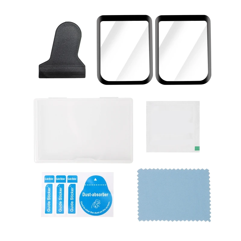 Kratzfester Kamera-Displayschutz aus 9H-gehärtetem Glas für klarer Displayschutz und Zubehör zum Entfernen von – Detail 4