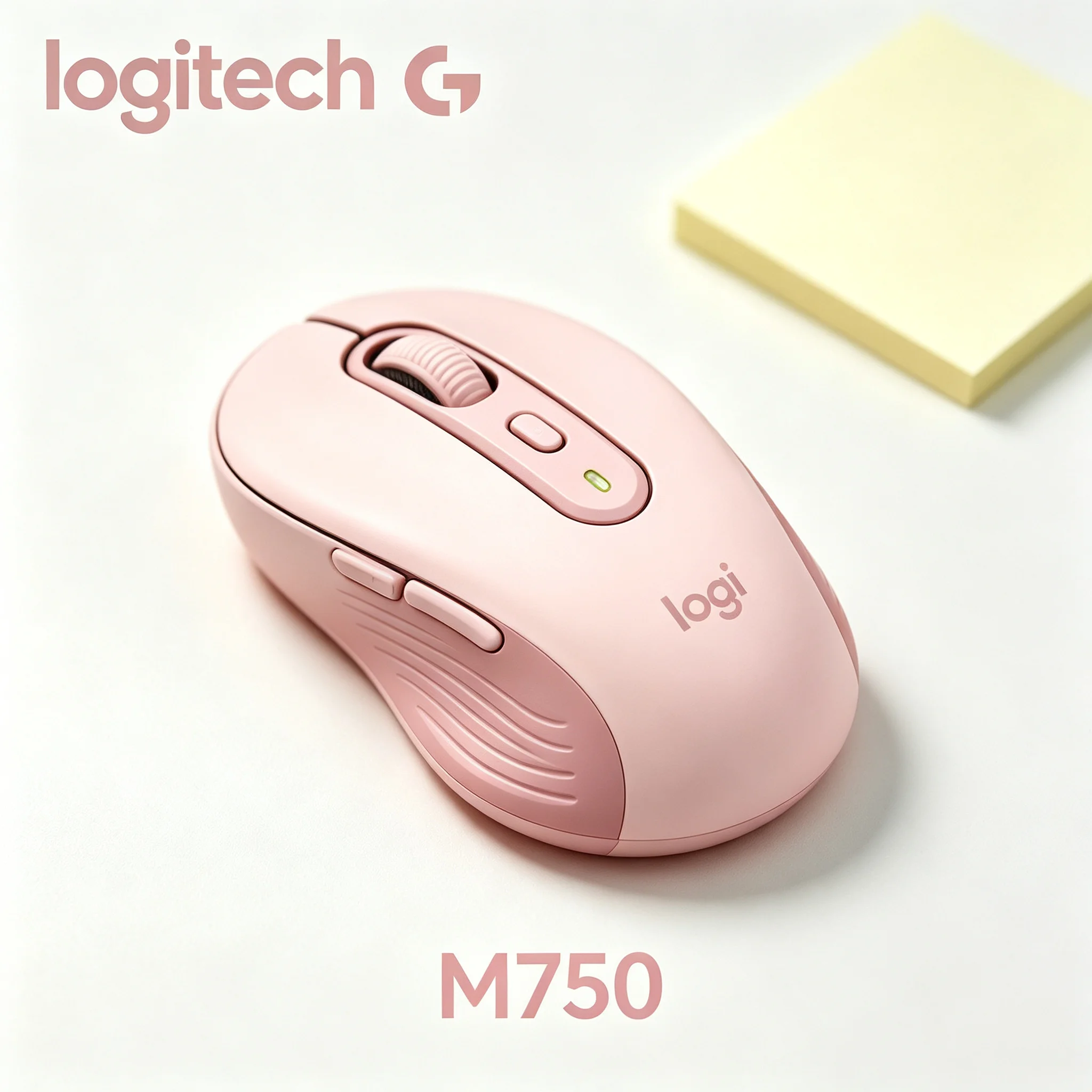 Logitech M750 Wireless Mice Comfort Side Grip Stable Connection Silent Click For Office Worker Casual Gamer PC