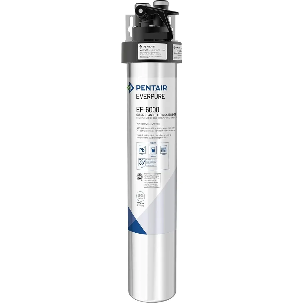 

Full Flow Drinking Water System,Cartridge, All Hardware and Connectors, 6,000 Gallon Capacity, 0.5 Micron
