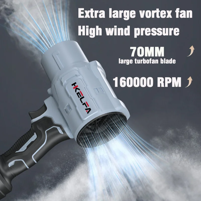 2000W Brushless Electric Turbo Blowers 200m/s Jet Fan Portable Handheld Air Blower Violent Car DryerMakita 18v Electric tool