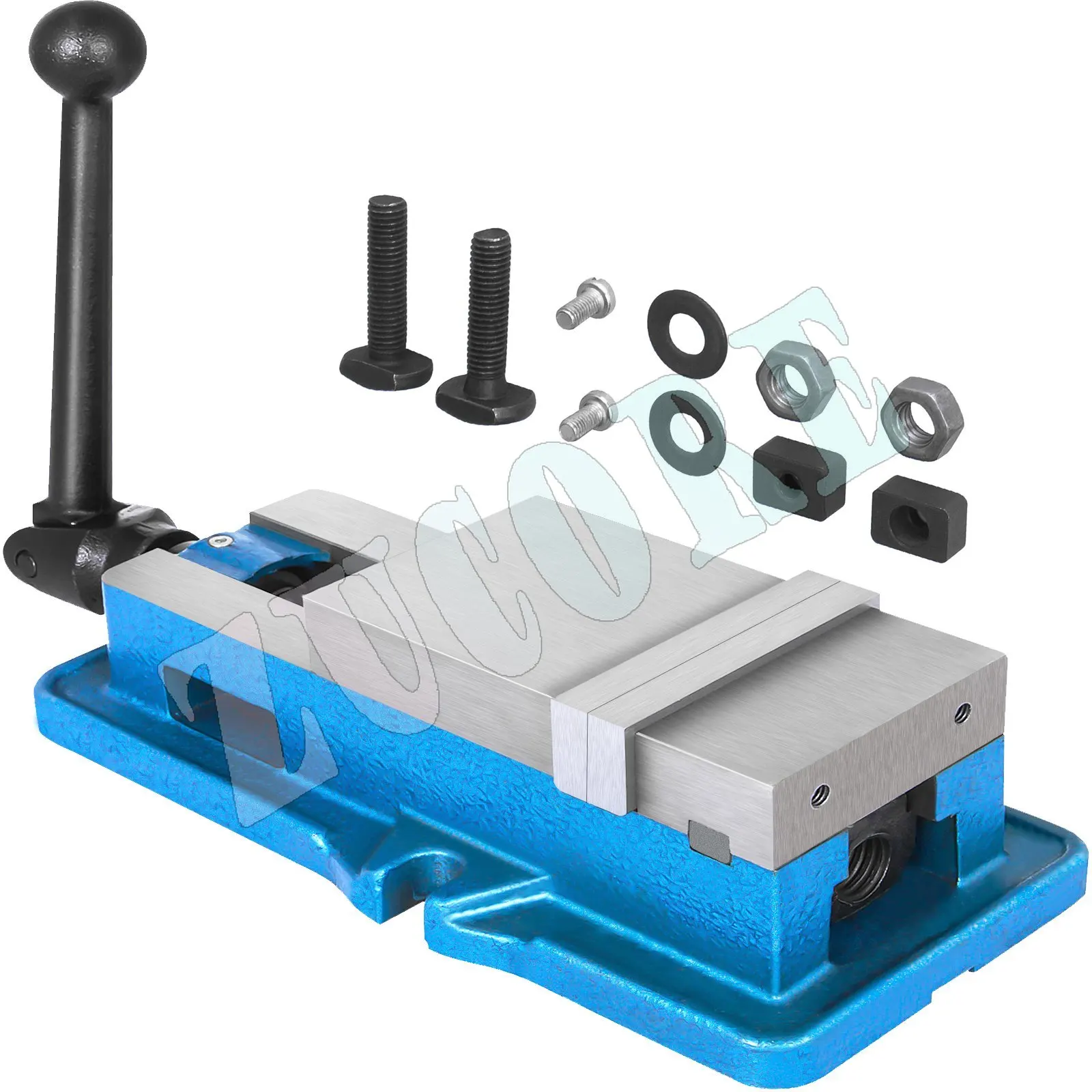 

3'' Lockdown Vise Milling Drilling Machine Clamp Bench Vice Precise Scale CNC Precision Vise