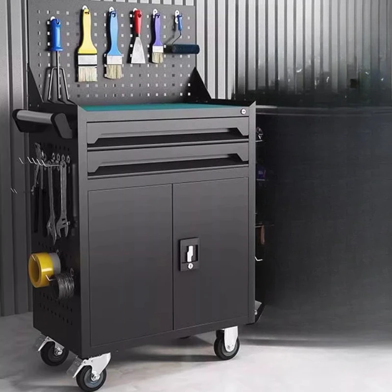 

Простая многофункциональная тележка для инструментов, компактная расслабляющая шкаф для хранения вещей, мастерская, автоматическая упаковка инструментов Gereedschapskist XY40GJG