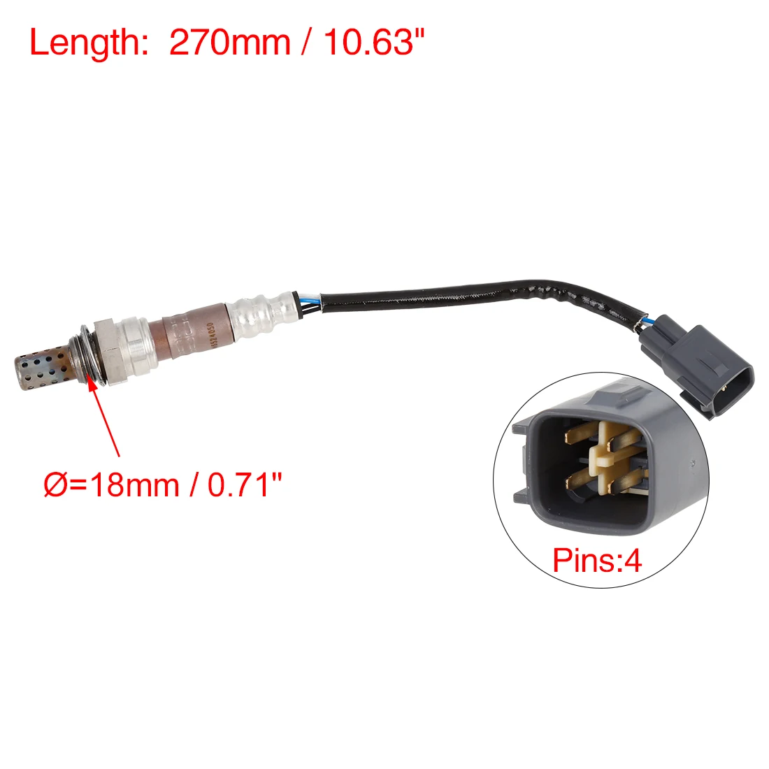 X Autohaux Auto Oxygen Sensor Probe Gas wideband Air Fuel Ratio O2 sensors 8946524050/250-24220 for Toyota Solara Car accessorie