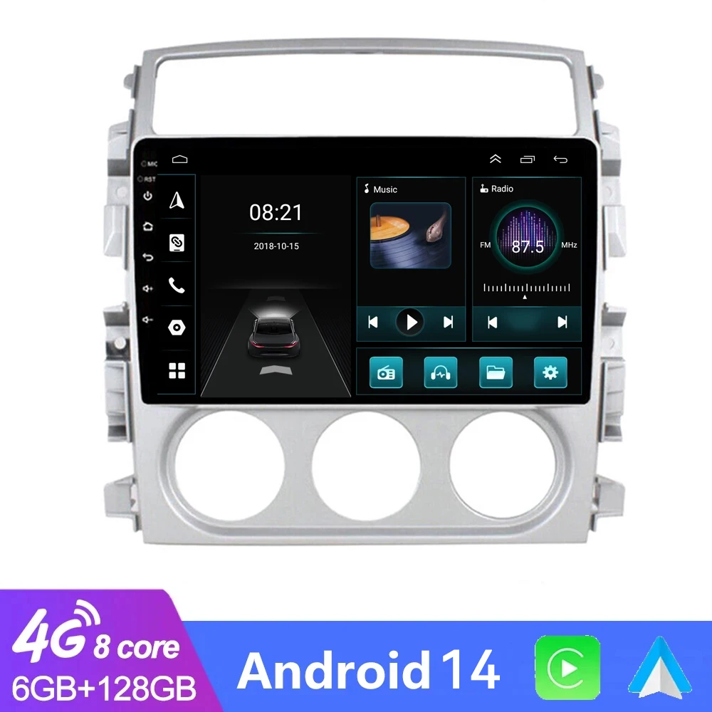 

For Suzuki Liana 2004 2005-2008 Android Auto Multimedia Car Video Player Navigation GPS Stereo Radio Android14 No 2Din DVD 2 Din