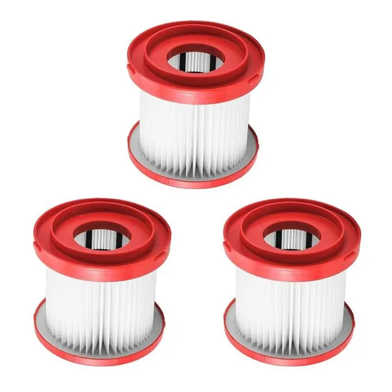 Комплект из 3 фильтров Hepa 49-90-1900, запасные части для пылесосов M18 Wet Dry Vacs (0880-20, 0970-20) и пылесосов Wet Dry Vacs - новые.