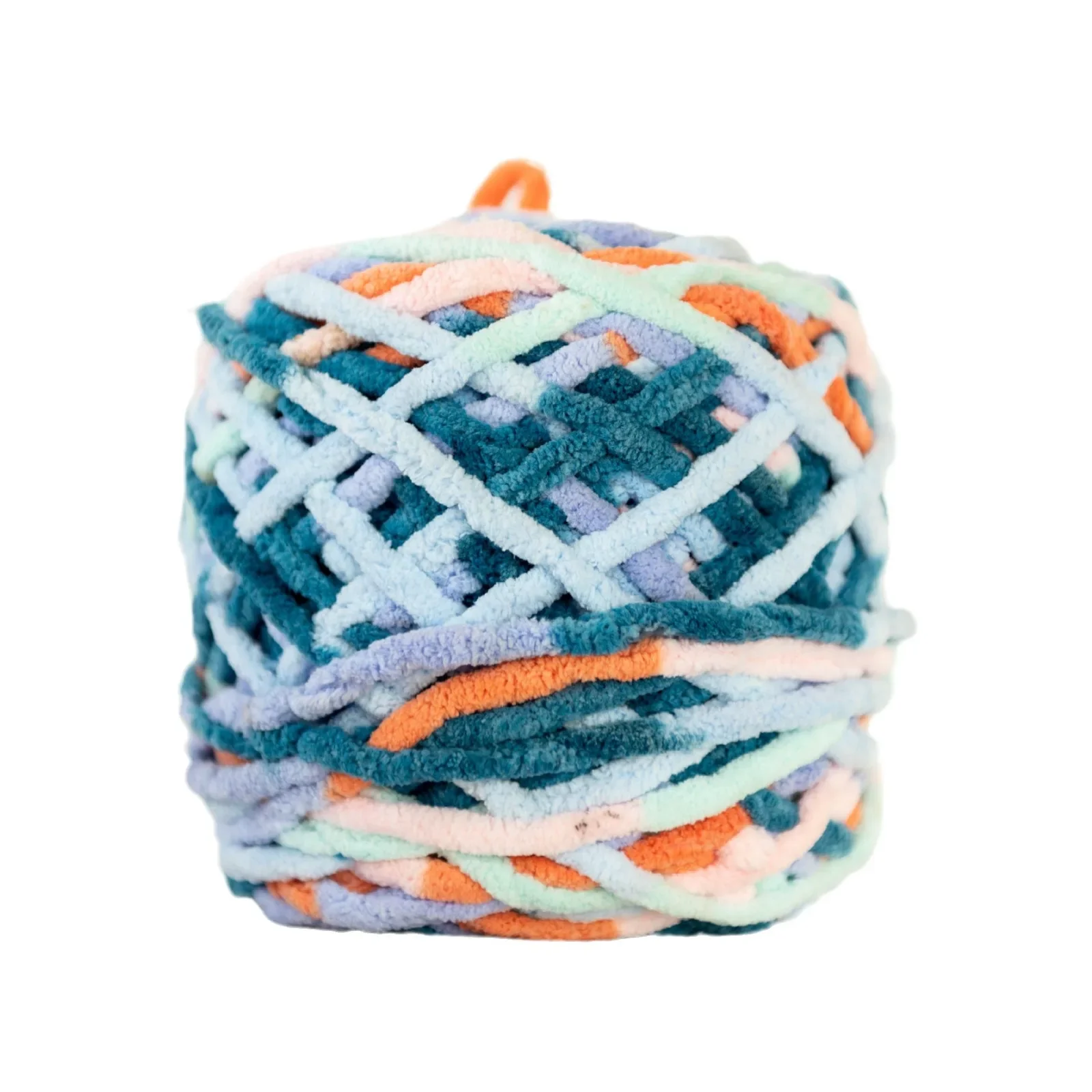 Section Dyed Ice Strip Line in Coarse Wool Thread Doll Slippers Scarf Material Package Strand Needle