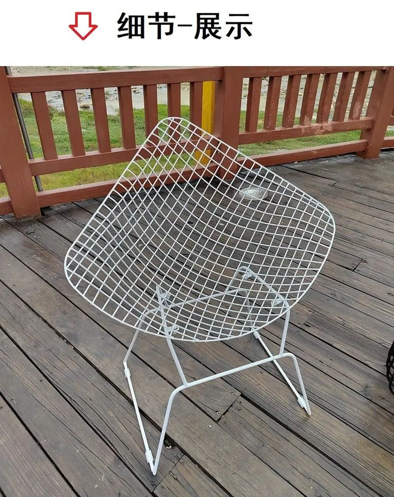 Courtyard balcony outdoor table and chair combination