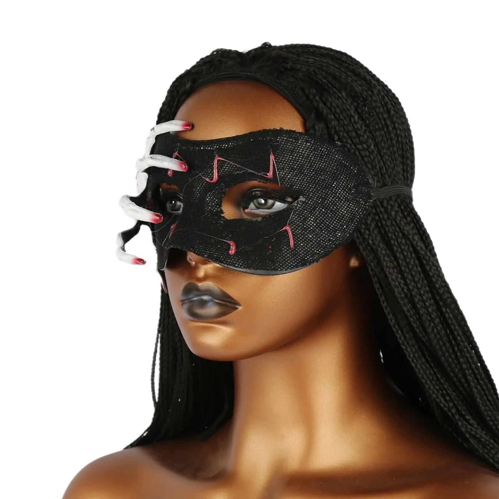 スケルトンハンドマスカレードマスク小道具ノベルティ調節可能なファンシーアクセサリーコスプレクラブロールプレイングホリデーウェディングカーニバル