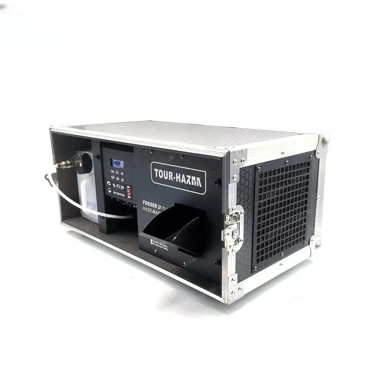 

Directional Nozzle Dmx Control With Flight Case Hazer Fan Speed Controlled Fog Machine Hazer for Amazing Show Corporate Event