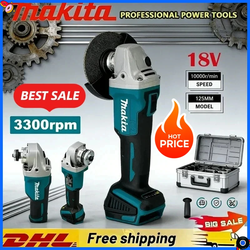 makita-brushless-electric-angle-grinder-dga404-metal-wood-power-tool-grinder-cordless-grinding-polishing-cutting-machine-tool