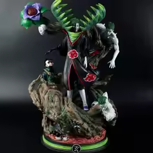 38cm Akatsuki Zetsu NARUTO Animation Peripherals PVC Yamato Black Zetsu White Zetsu Large Statue Ornaments Collections Model Toy - AliExpress 