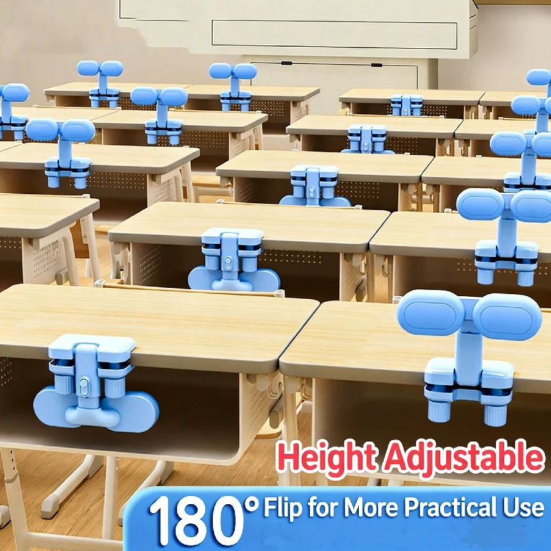 Students Writing Posture Corrector Height Adjustable Anti-Myopia Vision Protection T-shaped Desk Frame Sitting Posture Trainer