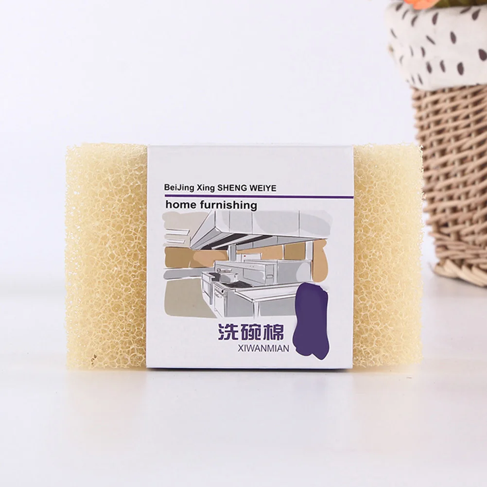 

4Pcs Long-Lasting Cleaning Sponge Pad Ideal for Kitchen Bathroom Comfortable Grip Tough Messes Kichen Cleaning Sponge