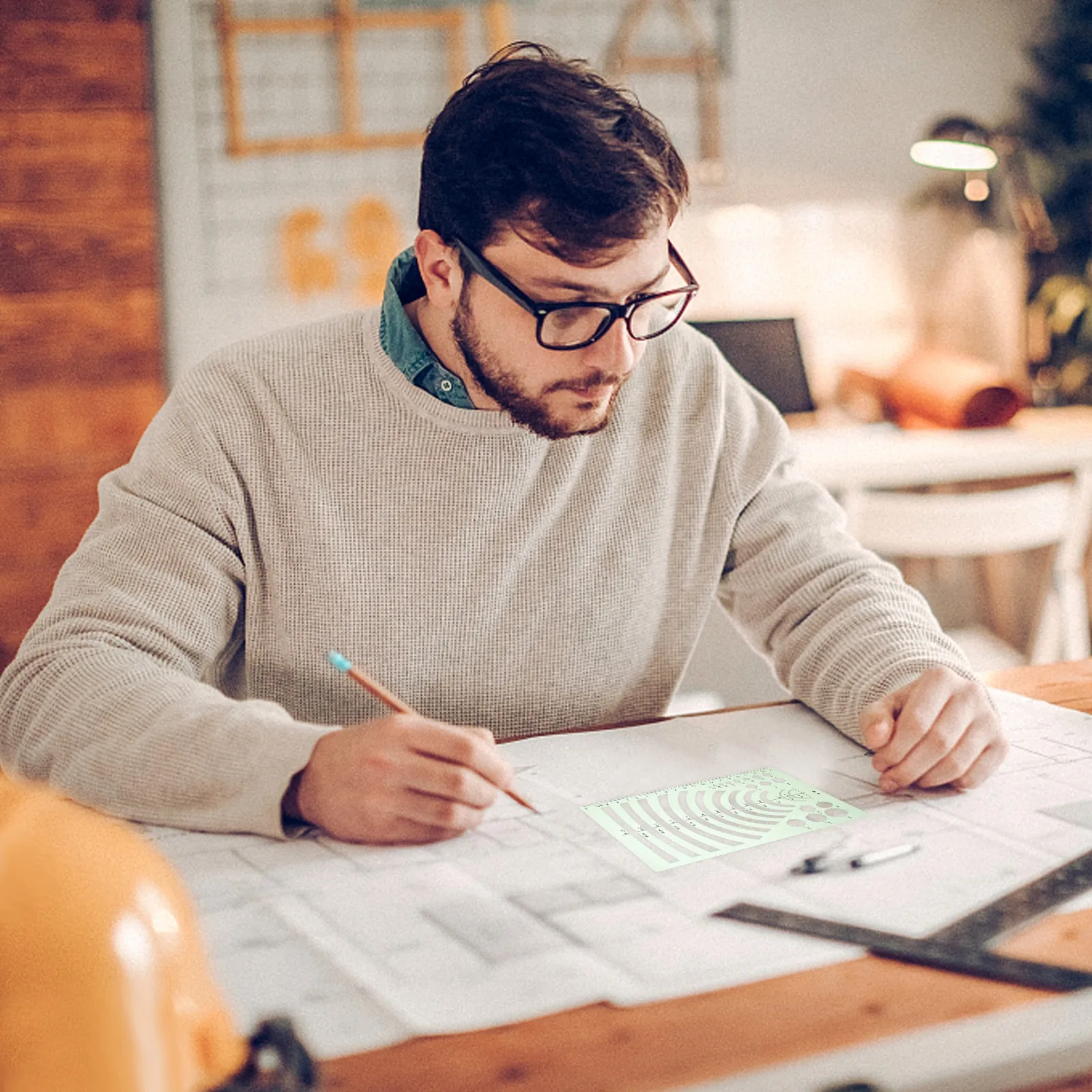 1set-geometric-templates-rulers-plastic-design-stencil-for-drawing-measuring-efficient-workflow-projects