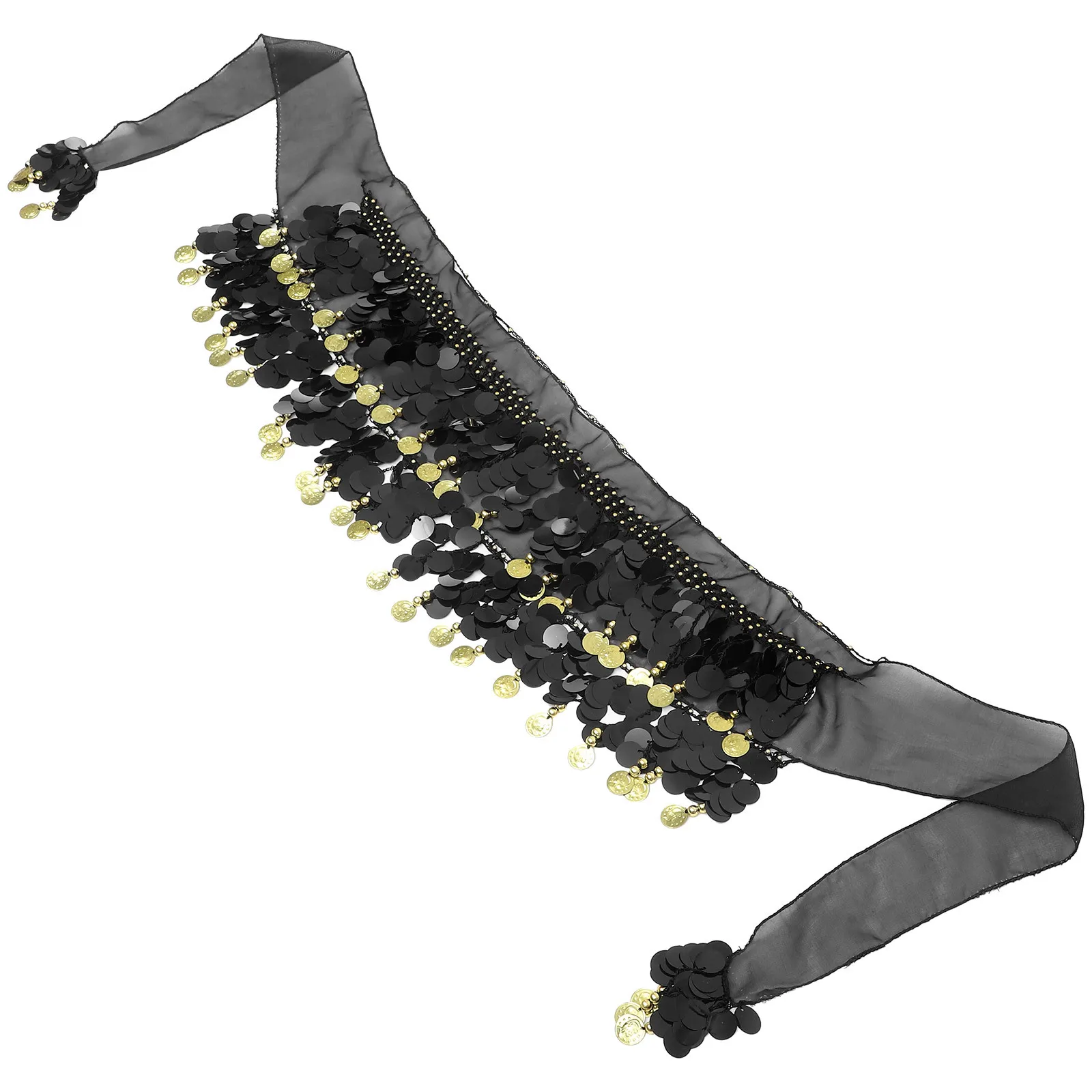 Błyszcząca spódnica z cekinami, regulowana, idealna do ćwiczeń tanecznych, na imprezy, Halloween, maskarady, dodatek do kostiumu, spódnice taneczne.