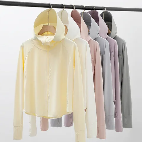 Женский спортивный кардиган Ice silk  SPF UPF50+