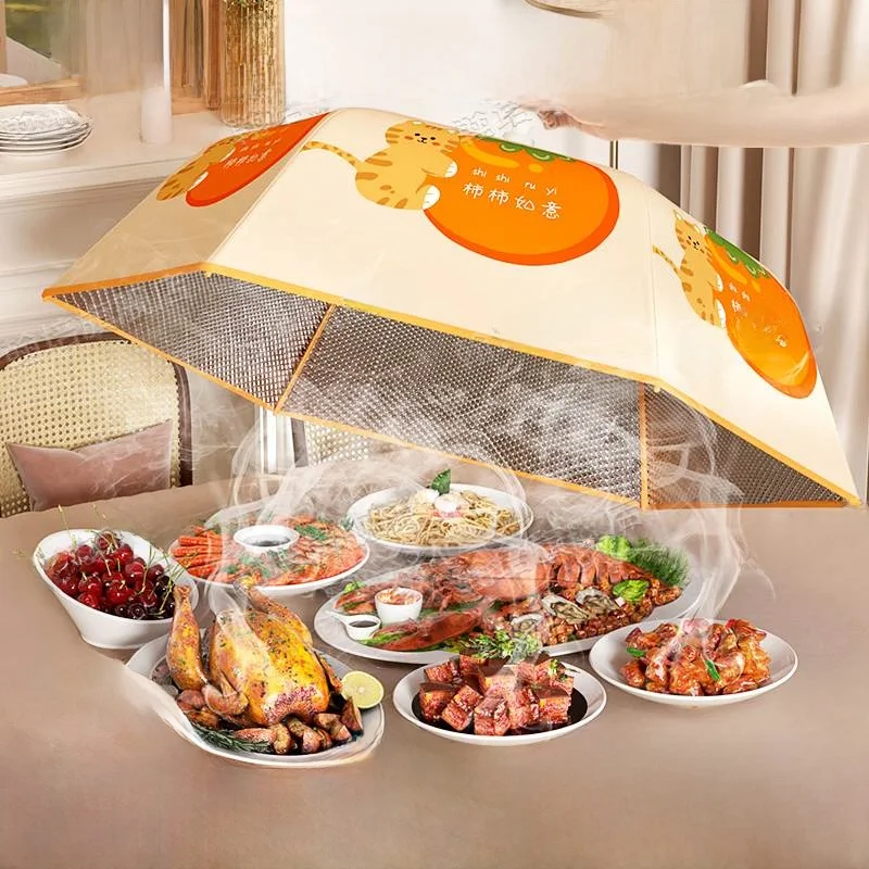 

Новая складная теплоизоляционная накидка на обеденный стол для домашнего использования, для хранения остатков еды, зима 2025