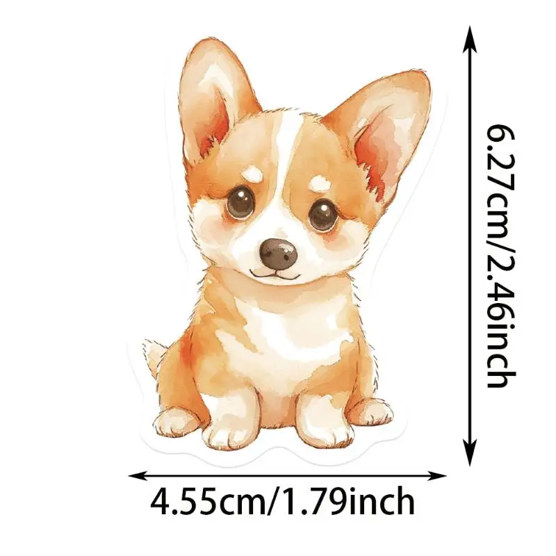 50 ピース/セット水彩動物落書きステッカー DIY 装飾ギター/タブレット/ジャーナル用防水