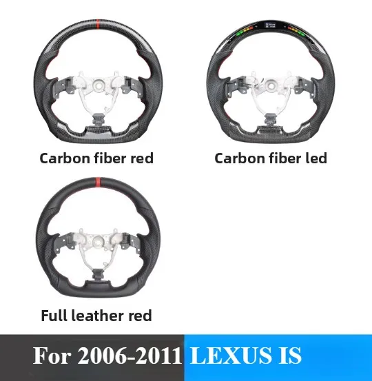 For 2006-2011 LEXUS IS Steering wheel modification high temperature resistance anti slip breathable odorless and comfortable