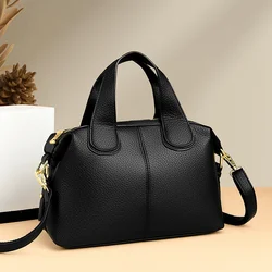 Luxury Leather Women Tote Bag Fashion Designer Ladies Shoulder Crossbody Bag High Quality Brand Female Handbags New