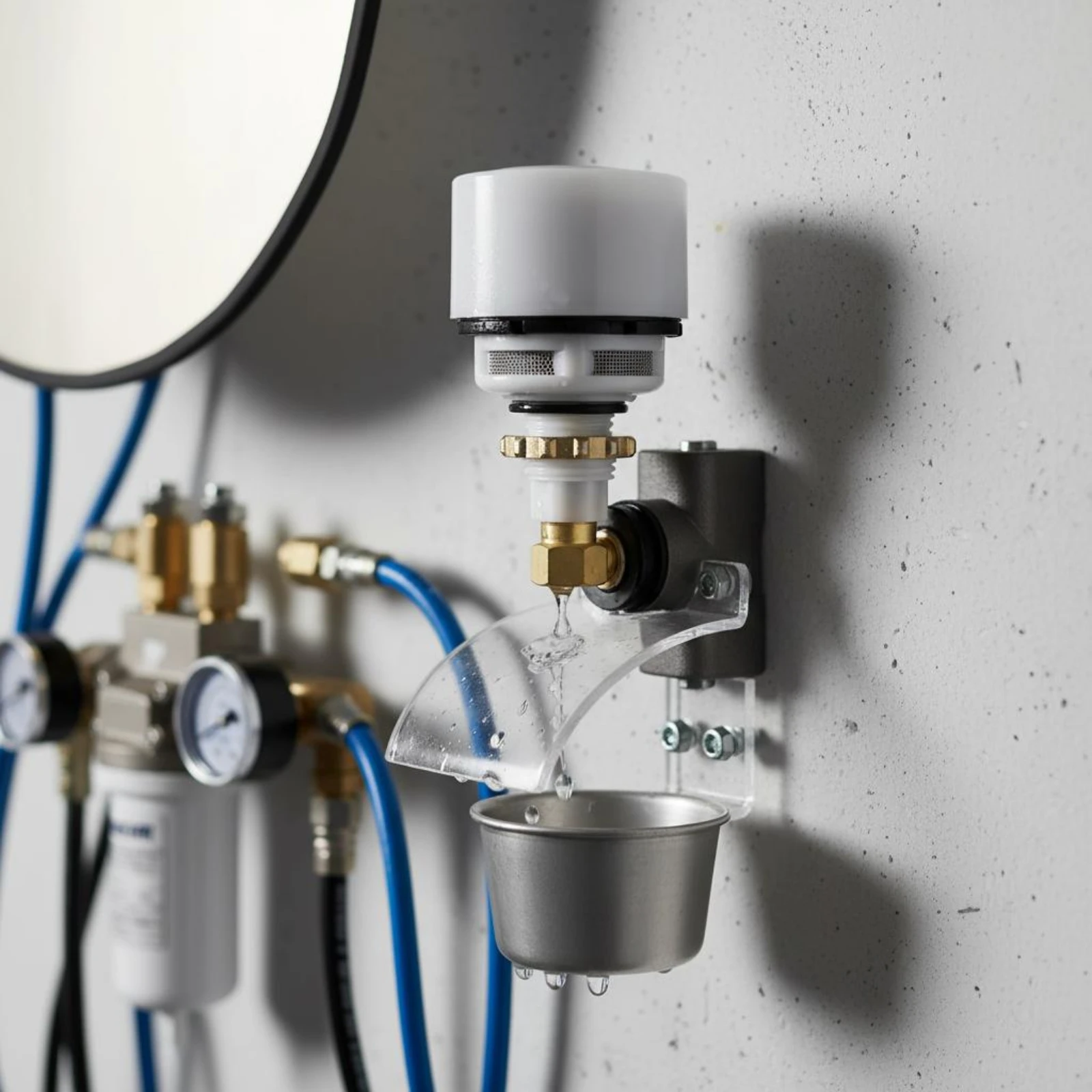 Air Supply Processor Drain Valve Precise Made Automatic Drain Valve Industrial Parts for Mechanics