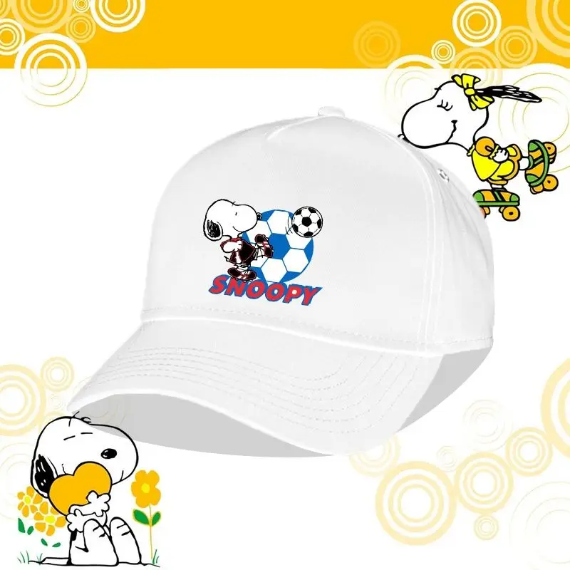 Peanuts Snoopy Cartoon Animation Fashion Creative Remote Portable Sunscreen Funny Ins Super Hot Korean Version Baseball Cap Gift