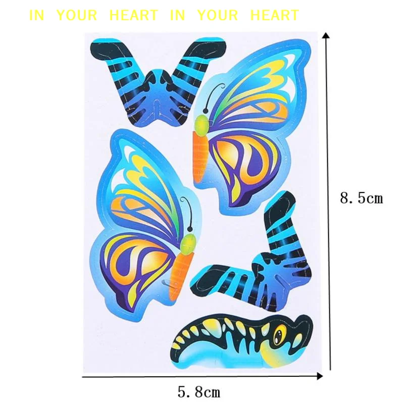 【X】30Pcs 3D Dinosaur Insect Marine Animal Paper Jigsaw Puzzles Educational Toys