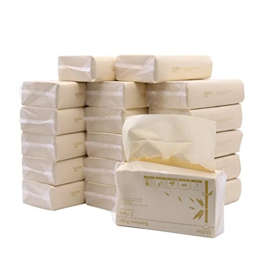 

DrDirt Multifold Paper Towels - 18-Pack 2-Ply M-Fold 110 Sheets Each - Slim Size Refill for Kitchen and Bathroom