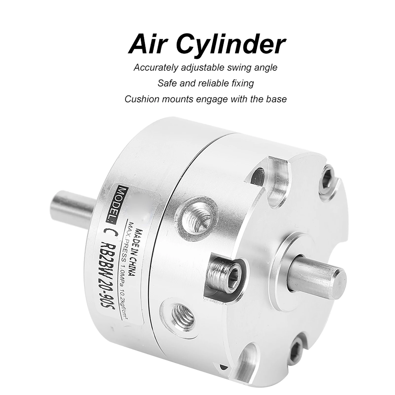 Air Cylinder Vane Type Rotary Stainless Steel Pneumatic Accessories CRB2BW20‑90S 20mm Vane Type Rotary Cylinder