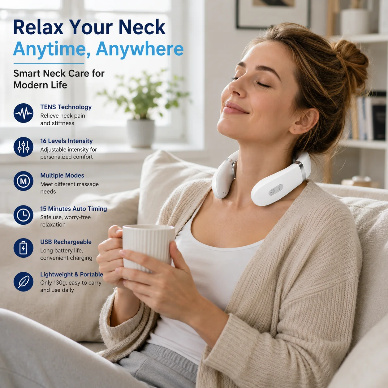 Masseur cervical électrique po - Home Office Alternative avis et prix