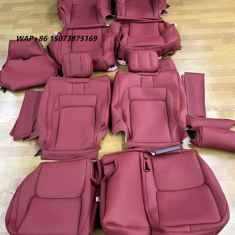 For Range Rover Leather Waterproof Customized Car Seat Cover Full Set Specially Customized for Aurora Range Rover Sport Edition