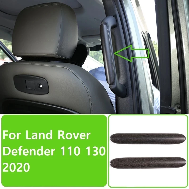 for Land Rover Defender 110 130 2020 Car Oak Grain Rear Handle Decoration Strip Cover Tirm Accessories