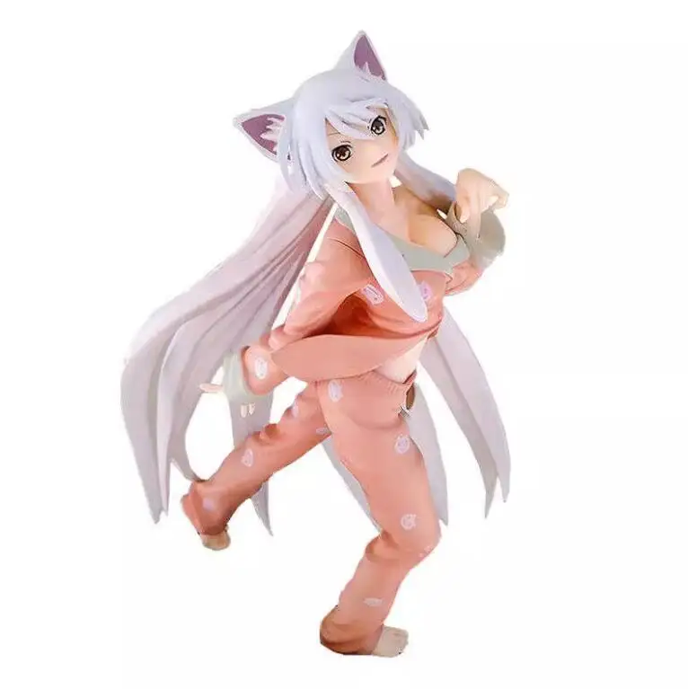 

No box 2023 Lowest promotional price Japanese original anime figure Hanekawa Tsubasa pajamas ver action figure collectible model