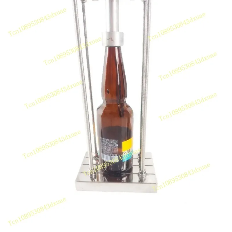 Crown Cap Pneumatic Capping Machine Semi-automatic Wine Bottle Glass Cap Capping Machine Homemade Beer Bottle Capper