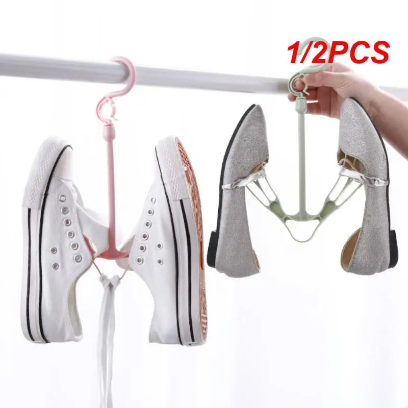 1/2PCS Windproof Easy To Use Practical Windproof Shoe Rack For Home Home Organization Top-rated Home Versatile Sturdy Shoe Rack