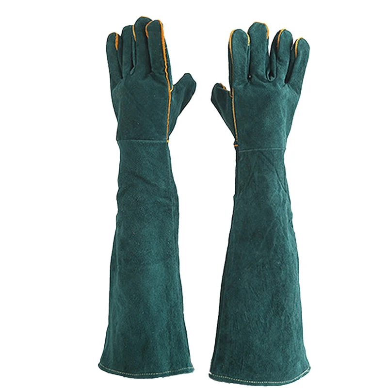 

ABRW-Pet Anti-Bite Safety Gloves Beekeeping Gloves Ultra Long Protective Anti Scratch For Dog Snake Lizard Bathing Training