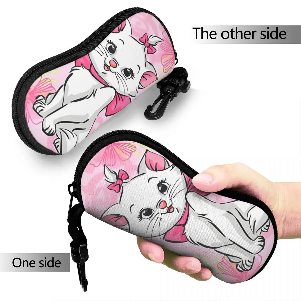 Jerry Fabrics Marie Cat Glasses Case Protective Cartoon Eyewear Storage Box Ultra Sunglasses Box