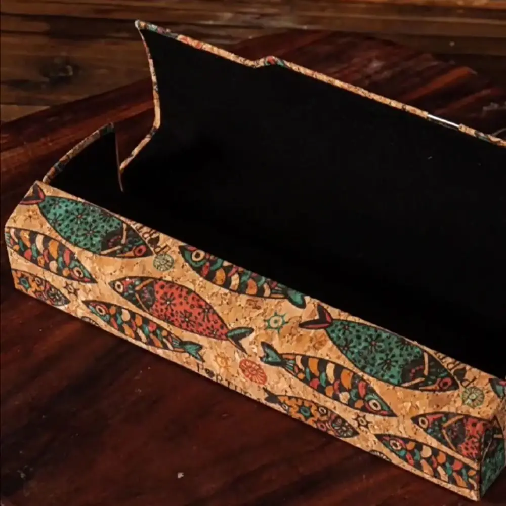 Creative Tribal Totem Spectacle Case Women Personality Sunglasses Box Glasses Storage Box Eyewear Protection Anti-pressure