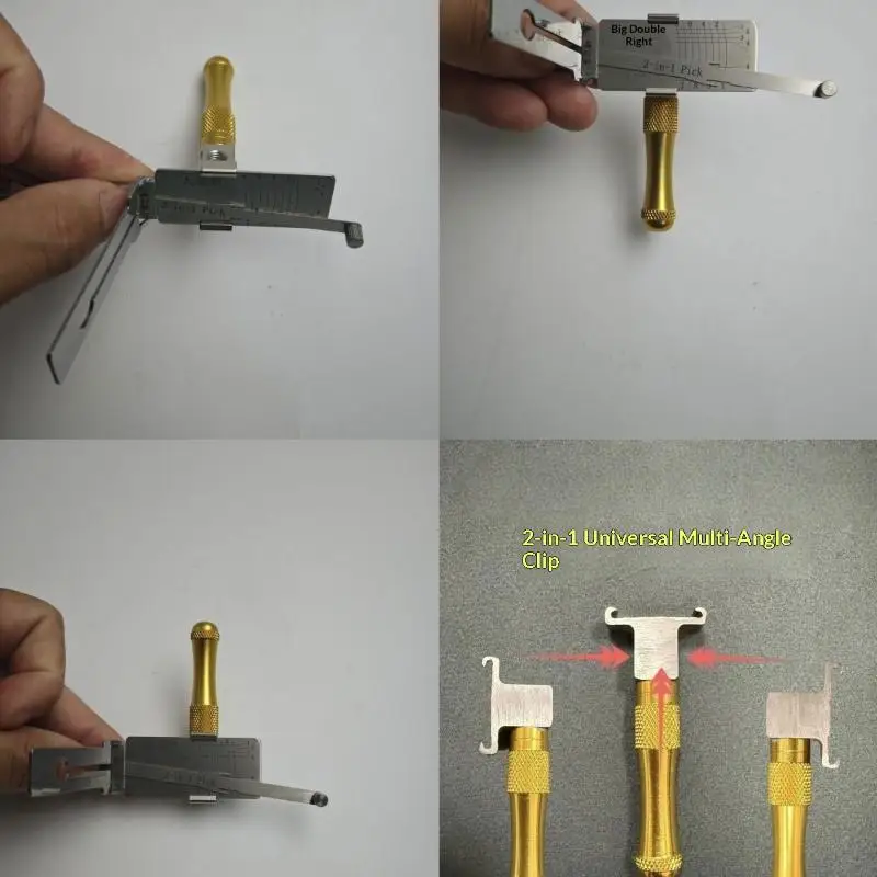 Change Directions With Multifunctional and Adjustable Angle 2-in-1 Power Lever