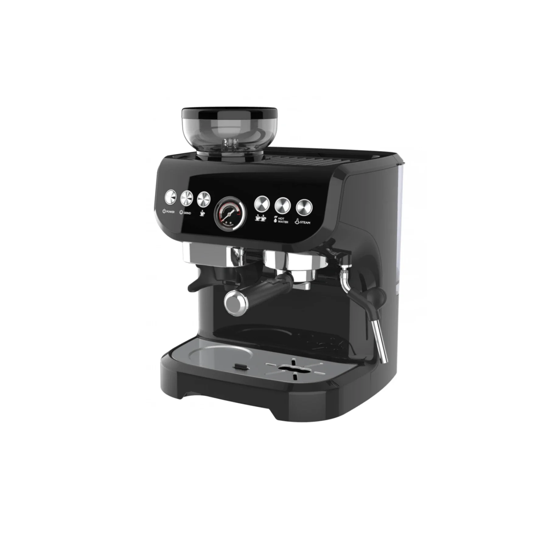 For Italian Home & Hotel Use Espresso Coffee Maker with Grinder Electric Hot Sale for Household & Commercial Use