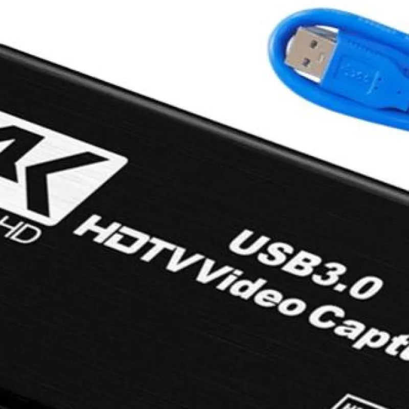 USB 3.0 4K HDMI-Compatible Capture Card 1080P 60FPS Game Capture Card Gaming Capture Card for Streaming Works for /Camera/PC