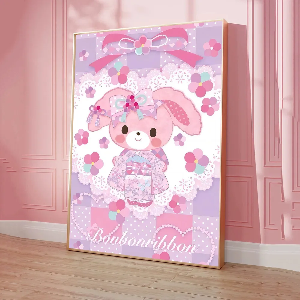 1pc Sugarbunnies Anime Poster Sticky Posters Retro Kraft Paper Sticker DIY Room Bar Cafe Aesthetic Art Wall Painting