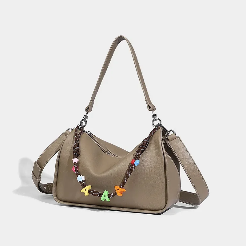 

2025 Trend Women Commuter Crossbody Bags Classic PU Leather Small Handbags Female Daily Out Shoulder Bag